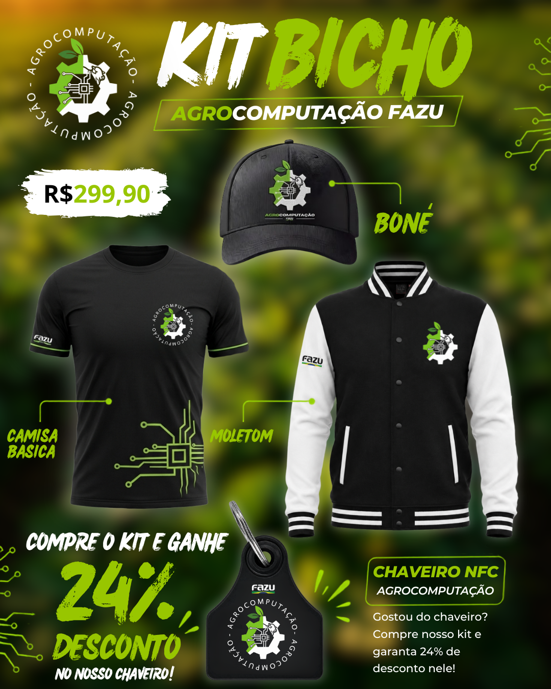 Kit Bicho - AgroComputação 2026/2